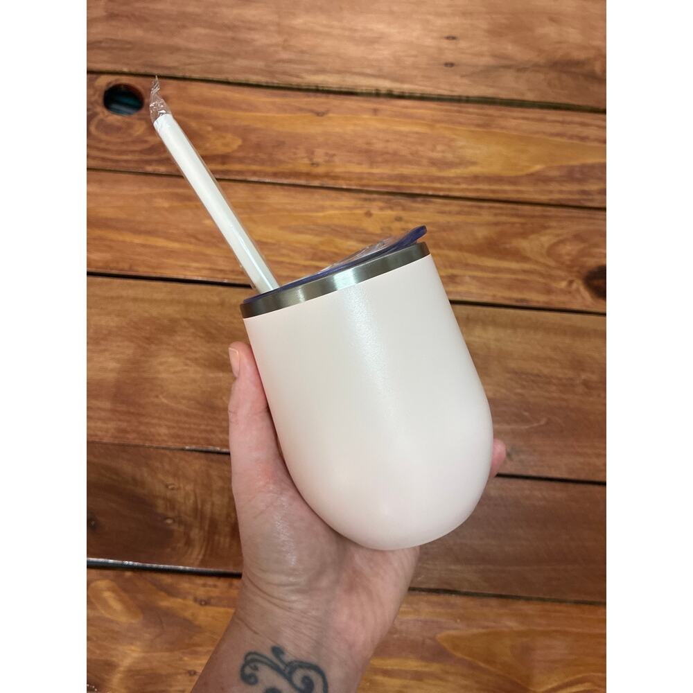 Maars Insulated 12oz Tumblr with Lid and Straw